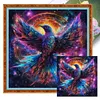(Multi Style)Colorful Bird-Full Embroidery 2 Strands 18CT Stamped Cross Stitch-35*35CM