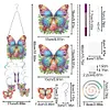(US Local)DIY Diamond Painting Double Sided 3D Wind Chime Pendant Hanging Kit