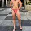 Men's Briefs Ultra-thin Transparent Bulge Pouch Underwear Sexy Low Rise Breathable Panties
