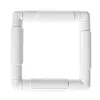 Square Shape Embroidery Punch Frame DIY Craft Cross Stitch Needlework Sewing Hoop