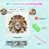Diamond Painting-DIY Crystal Rhinestone Lion