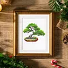 12pcs Potted Plant-1 5D DIY Square Drill Diamond Painting Kits for Adults Beginners Home Decor Diamonds Paintings Gem Art 5.91x7.09in