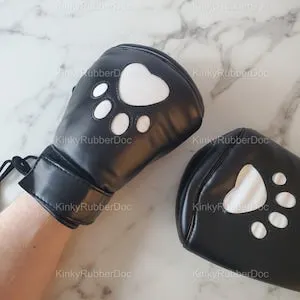 Puppy Mitts Leather Black. Restraints Gloves Gear CBT Tug Sex Toys Male Gay BDSM Bondage Gimp Suit Slave Fetish Kinky Puppy Play Punishment Puppy Mitts Leather Black. Restraints Gloves Gear CBT Tug Sex Toys Male Gay BDSM Bondage Gimp Suit Slave Fetish Kinky Puppy Play Punishment