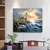 Seaside Lighthouse - 11CT Stamped Cross Stitch Kit(50*40cm)