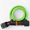 Simple Bicycle With Light Password Lock Mountain Bike Electric Bike Road Bike Five-Digit Anti-Theft Password Lock