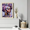 (Stamped/Counted) Purple Gemstone Woman-11CT Cross Stitch 40*55cm/15.75*21.65in
