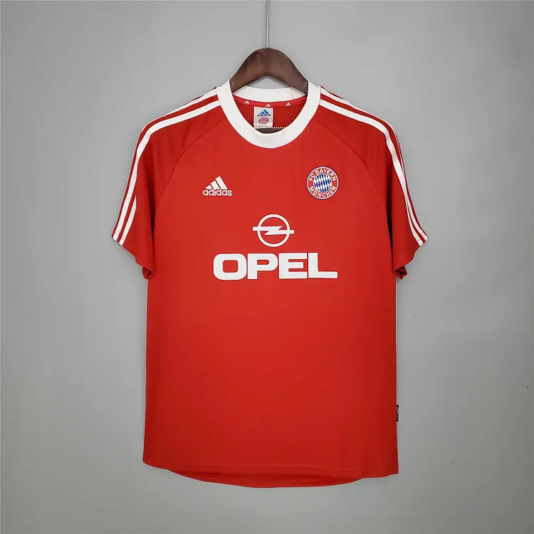 Bayern 2000/2001 Retro Champions League Home Football Jersey