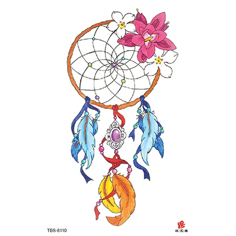 Tattoo Sticker Totem Symbol Temporary Sleeve Tattoo Waterproof Sexy Body Art Fashion