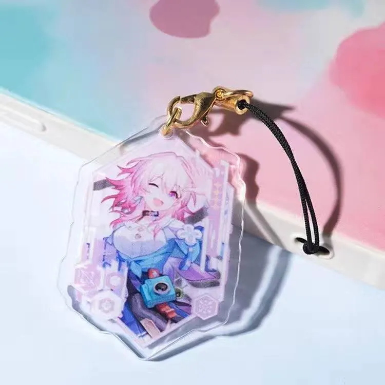 Honkai Star Rail Acrylic Keychains
