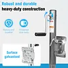 2000 Lbs Trailer Jack with Dual Wheel 10 Inch Lift Heavy Duty Swivel Boat Jack