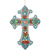 DIY Diamond Painting Special Shape Drills Cross Decoration Pendant Kit
