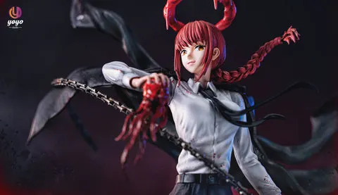 yoyo studio makima マキマ　高品質フィギュア YoYo Studio Chainsaw Man Makima Resin Statue In Stock 1/6 Scale