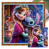 (Multi-Style) Princess And Stitch Disney-11CT Stamped Cross Stitch 40*40cm