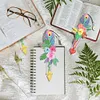（Single-Sided）6pcs DIY Diamond Painting Bookmark Pendant