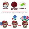 2026&2027 DIY Double Sided Drills Calendar Craft Art Kit Wooden Diamond Painting Calendar Set