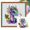 (4pcs) Animal - 18CT Stamped Cross Stitch 20*20cm/7.87*7.87in(Bundle Sale)
