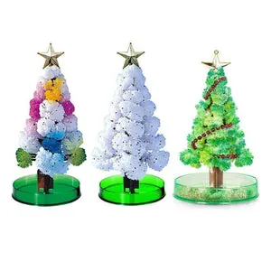 Do-it-yourself magical growing Christmas tree