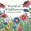 3PCS Wildflowers Coloring Book Set Mindfulness Art Books for Adults 