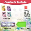 4pc Diamond Painting Owl Car Air Vent Clip Air Freshener for Adult
