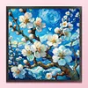 (US Local)Pear Blossom-11CT Stamped Cross Stitch Kit(40x40cm)