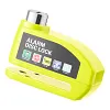 Motorcycle Lock With Alarm|110dB Alarm Sound Disc Brake Lock,Motorcycle Lock Accessories|Waterproof Brake Lock,For Electric Cars,Motorcycle,Moped,Dirt Bike,Road Bikes,Scooter