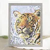 Tiger - 9CT Partial Beaded Cross Stitch Kit(20x28cm)