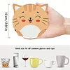 8Pcs Diamond Painting Wooden Cute Animal Coaster Diamond Art Kit w/ Holder No-Slip Decor