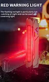 RGB LED Flashlight Rechargeable Flashlight 680 Lumens Work Light with Side Light