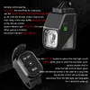 LED Bicycle Front Hanging Light Remote Control Rechargeable 1000LM Bike Light