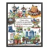 Garden Story-14CT Stamped Cross Stitch 41*53cm/16.14*20.87in