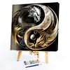 Tai Chi Dragon-Paint by Numbers Acrylic Painting 40*40CM