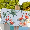 Double-sided Velvet Beach Towel For Seaside Swimming, Water-Absorbent And Sand-Free Bath Towel, Breathable, Skin-Friendly, Quick-Drying BeachTowel For Swimming, Travel, Men And Women
