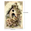 Bird's Nest-Paint by Numbers Acrylic Painting 40*60CM(Poster style）