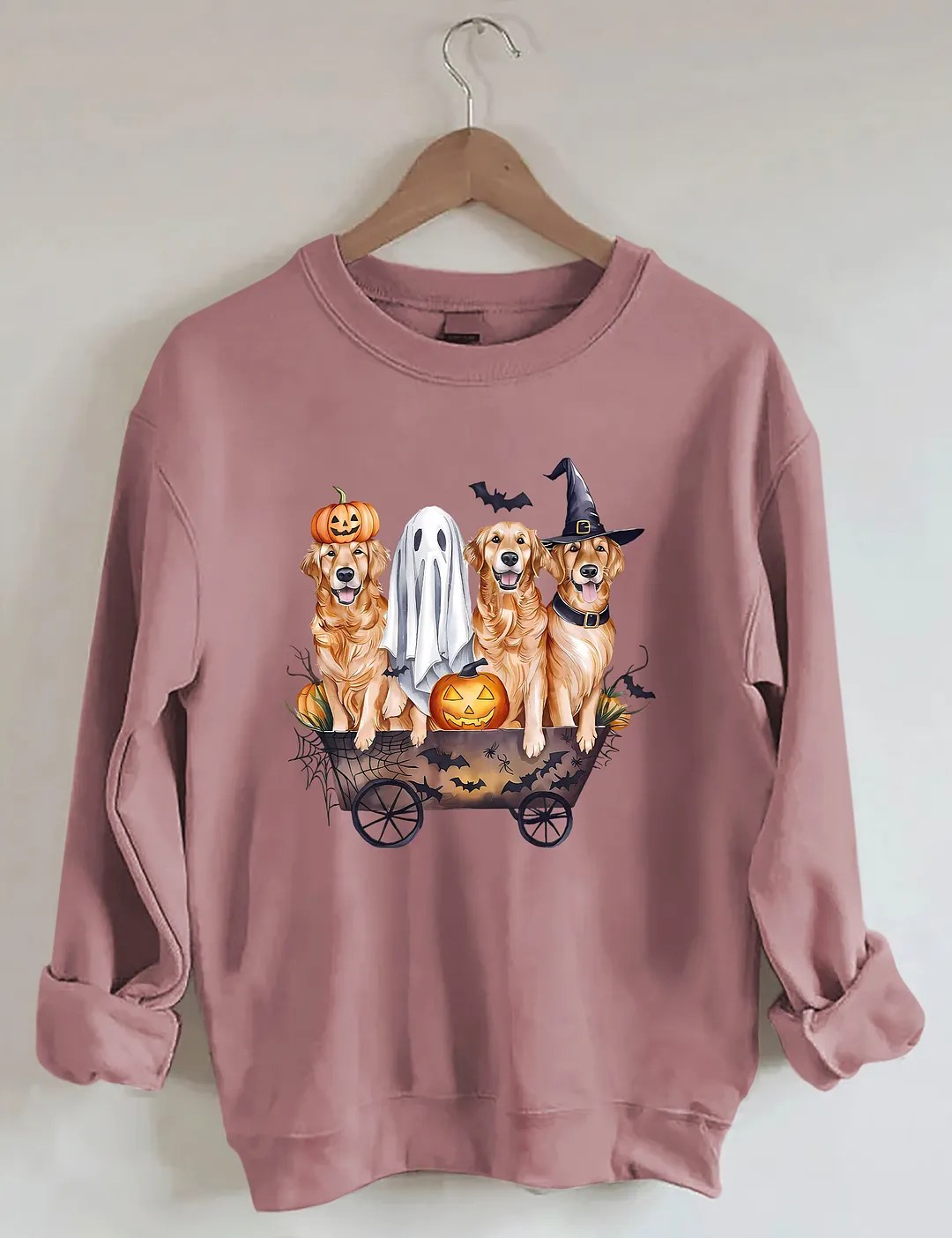 Golden Retriever Halloween Sweatshirt