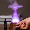 Flying Saucer Cold Aromatherapy Diffuser | No-fire Aromatherapy Diffuser + Soft Night Light Rechargeable Portable Aromatherapy Diffuser
