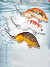 5Pcs Fishing Lures Artificial Bait Wobbler Crankbait Fishing Baits Fishing Tools