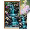 (US Local)Waterfall-11CT Stamped Cross Stitch Kit(40x70cm)