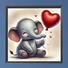 Diamond Painting -DIY Full Square Drill Elephant(35*35CM）