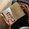 (US Local)4Pcs Special Shape Flower Bass 5D DIY Diamond Painting Bookmark for Book Lovers