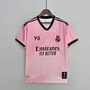 2022 Real Madrid Y-3 Special Edition Pink Football Shirt love fball