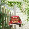 DIY Diamond Painting Truck Decor Wooden Welcome Sign with 12 Interchangeable Holiday Icons, Farmhouse Style Hanging Kit