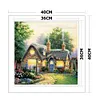 House-11CT Stamped Cross Stitch Kit(40*40cm)