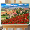 Diamond Painting-DIY Full Round Drill Countryside Mountain