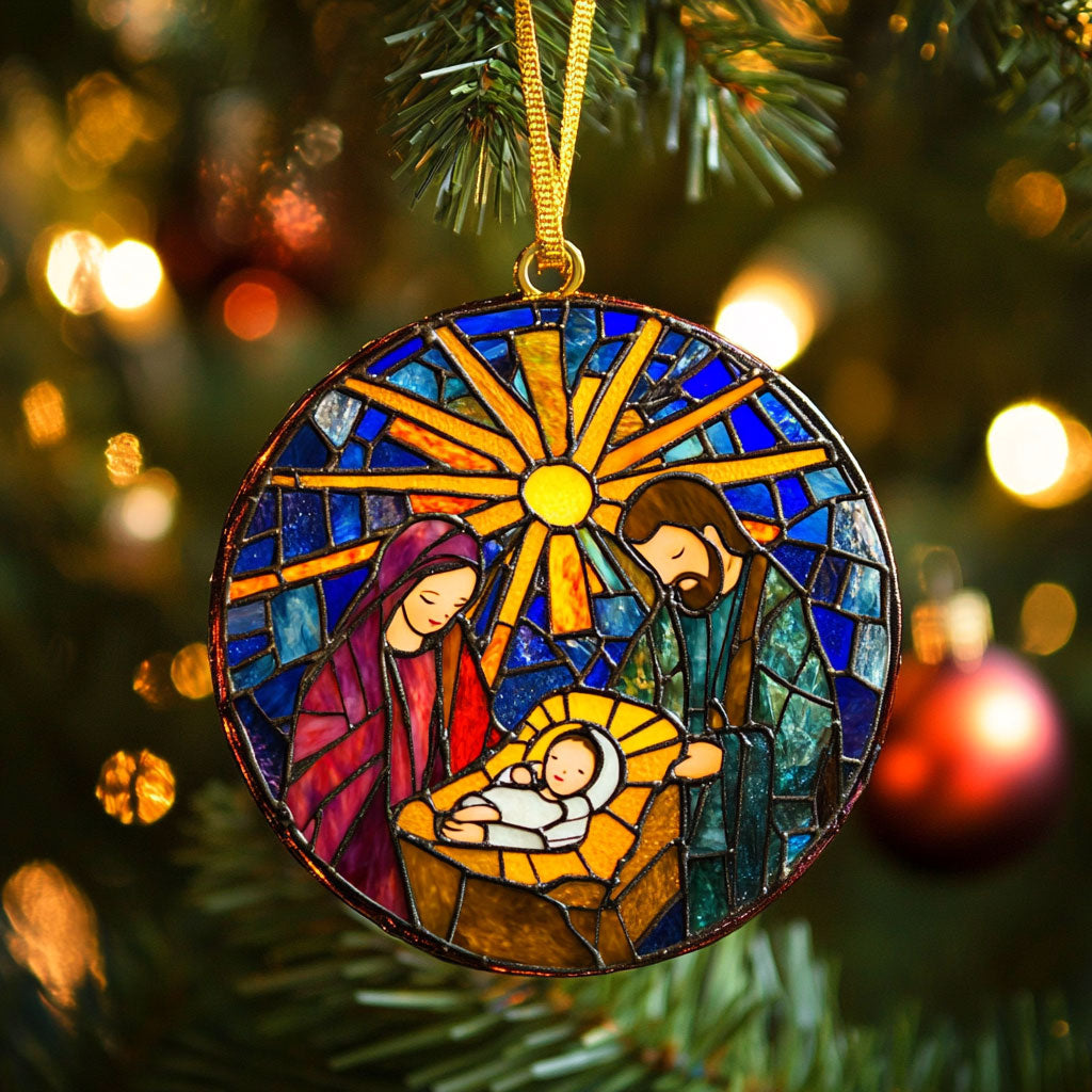 Christian Peace WN1610037CL Personalized Christmas Ornament