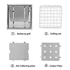Pocket Stove Outdoor Portable Foldable Storage Indoor And Outdoor Stainless Steel Barbecue Grill