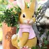 Ornement suspendu de lapin de dessin anim&eacute; de jardin