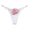 Sexy jacquard breathable mesh sexy thong
