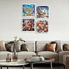 (US Local)4Pack Xmas-Special Shaped Diamond Painting Kit(30x30cm)