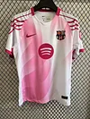 2025/2026 Barcelona Special Edition White Pink Football Shirt 1:1 Thai Quality