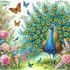 (US Local)4Pack Peacock-Special Shaped Diamond Painting Kit(30x30cm)